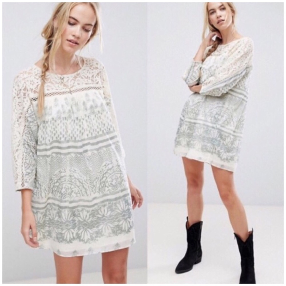 NEW Free People Sun Daze Mini Dress